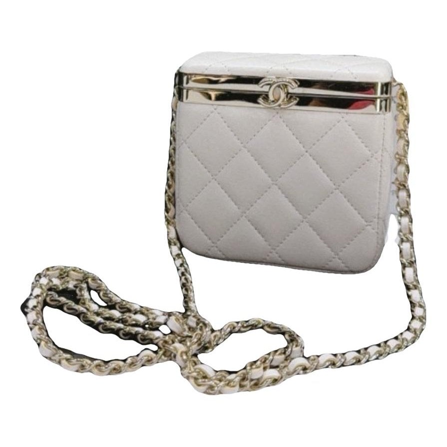 Trendy CC Vanity leather handbag