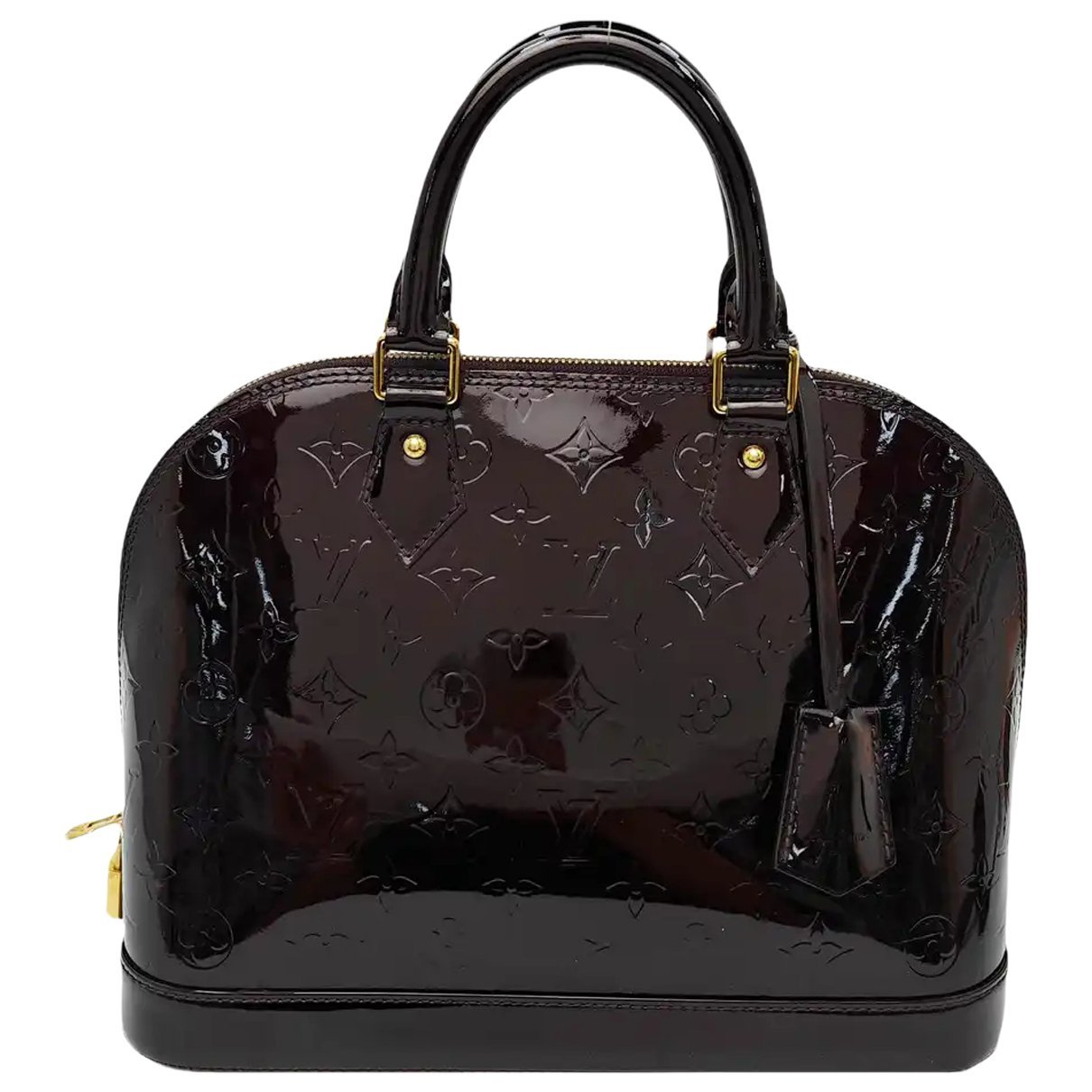 Alma patent leather handbag
