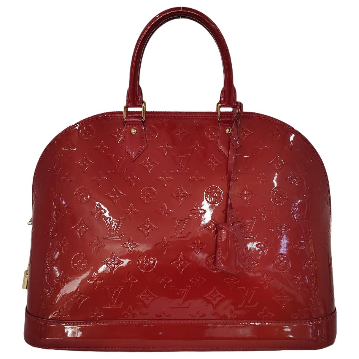 Alma patent leather handbag