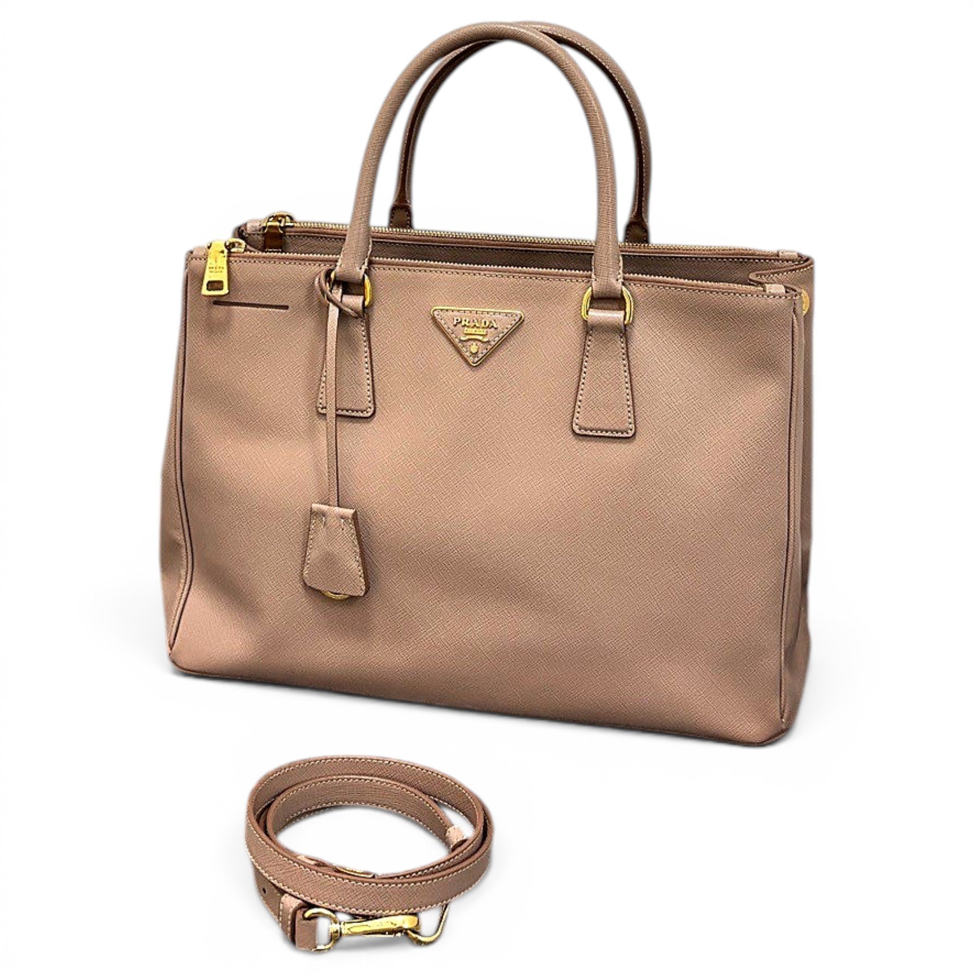 Galleria leather handbag