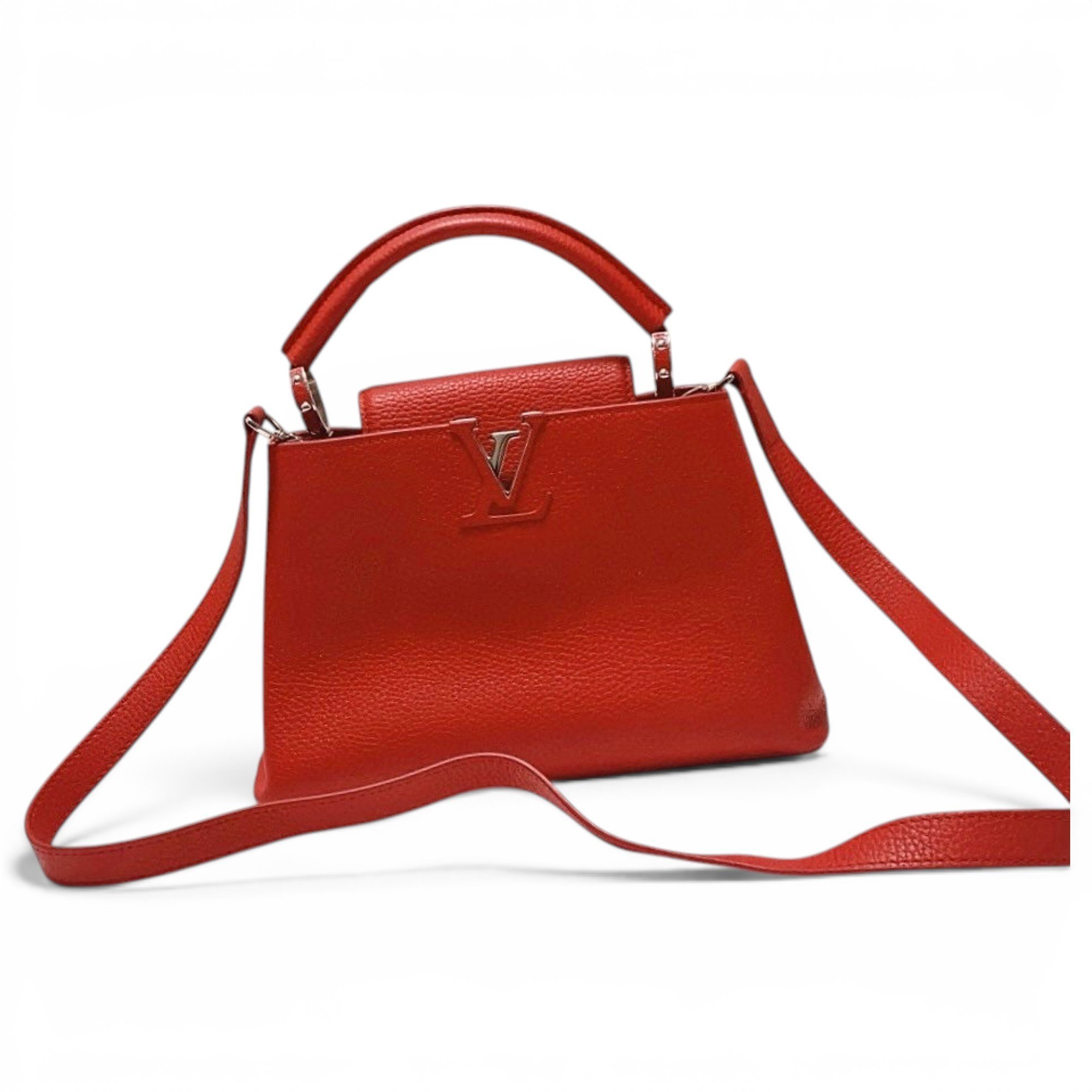 Capucines leather handbag
