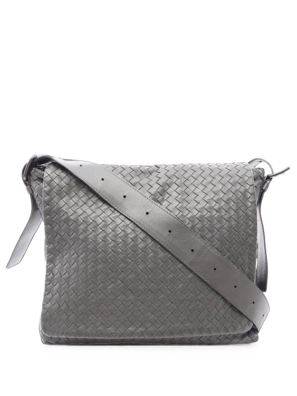 2000s Intrecciato messenger bag