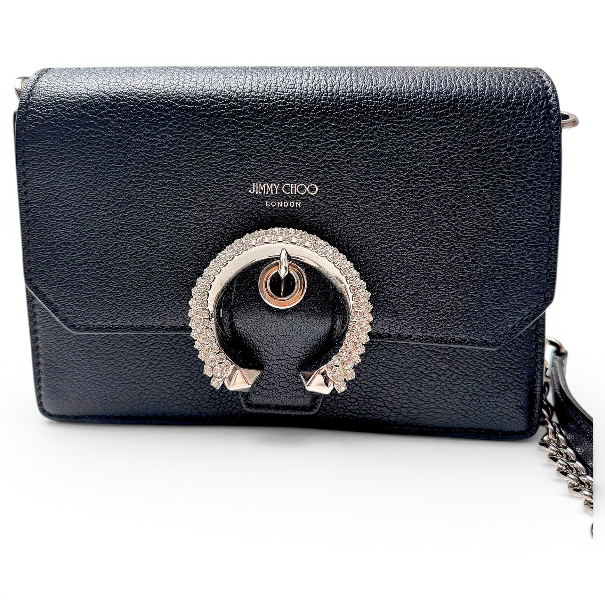 Jimmy Choo Madeline leather crossbody bag