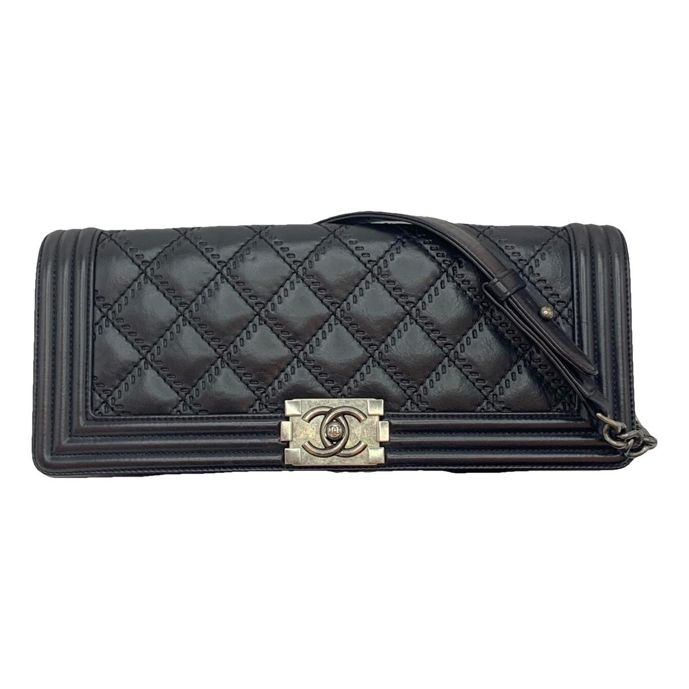 Boy leather crossbody bag