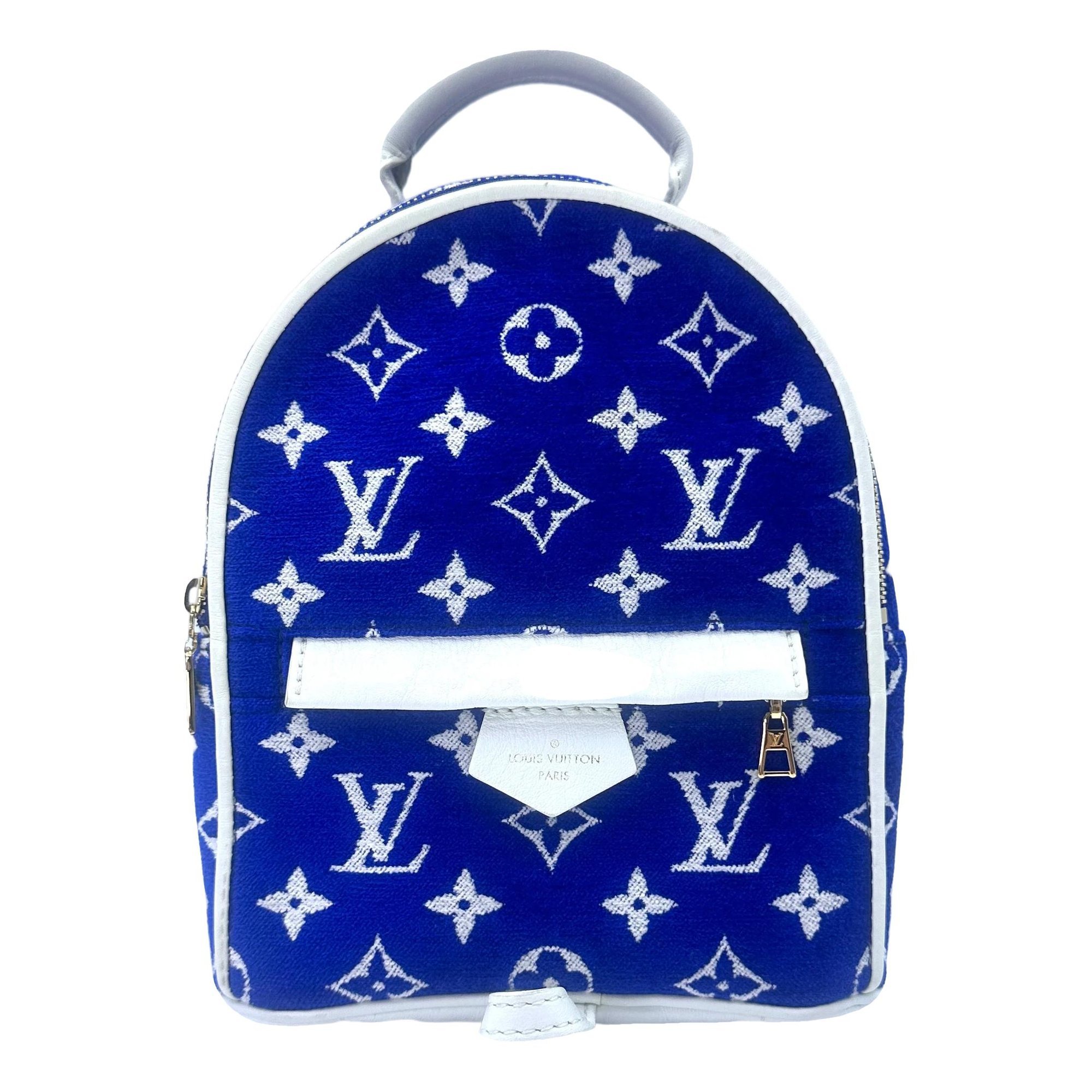 Palm Springs velvet backpack