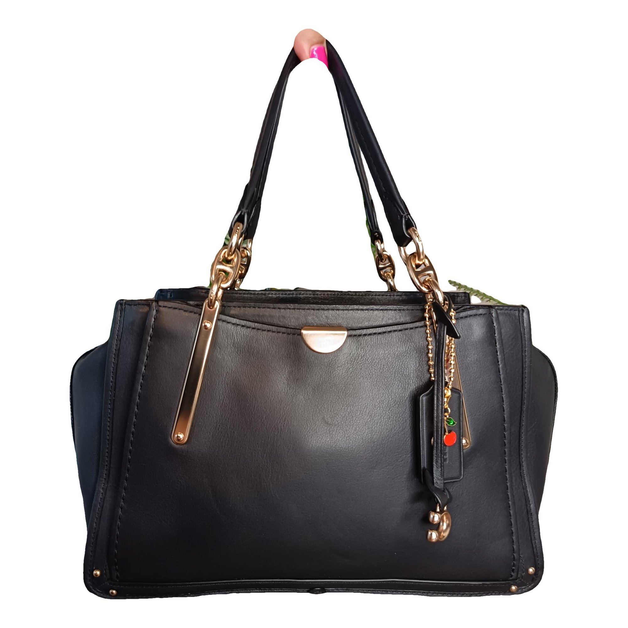 Leather satchel