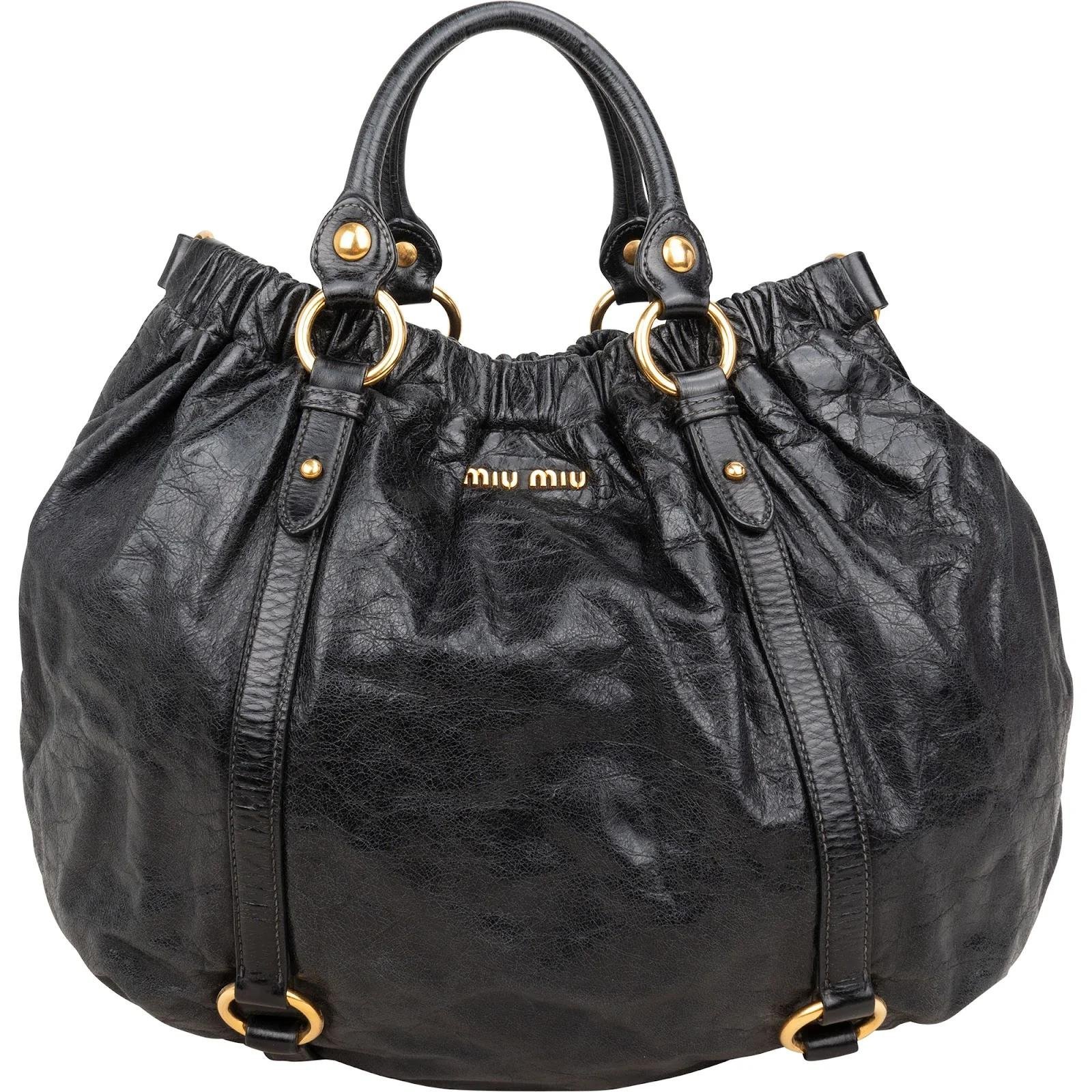 Vitello leather handbag