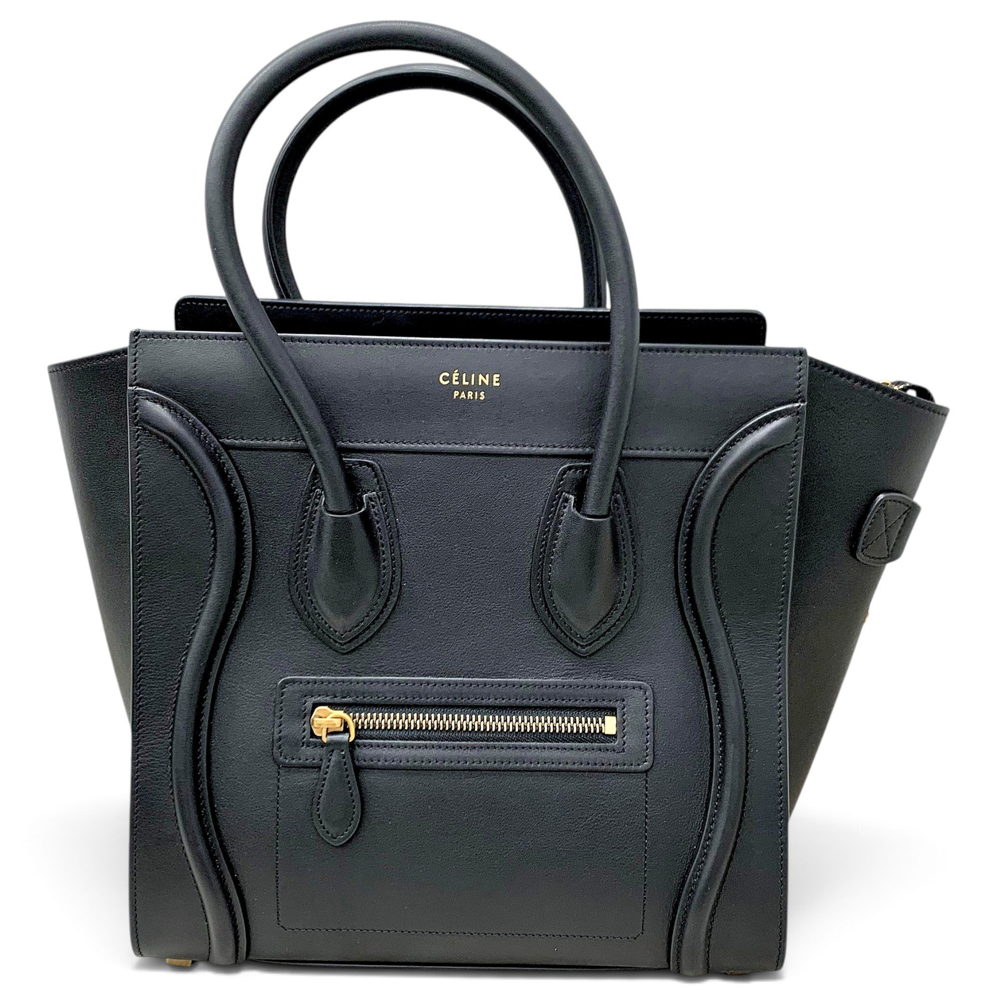 Luggage leather handbag