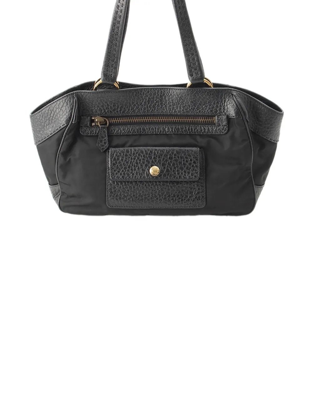 Prada 2013-2026 Berlino Trimmed Tessuto shoulder bag