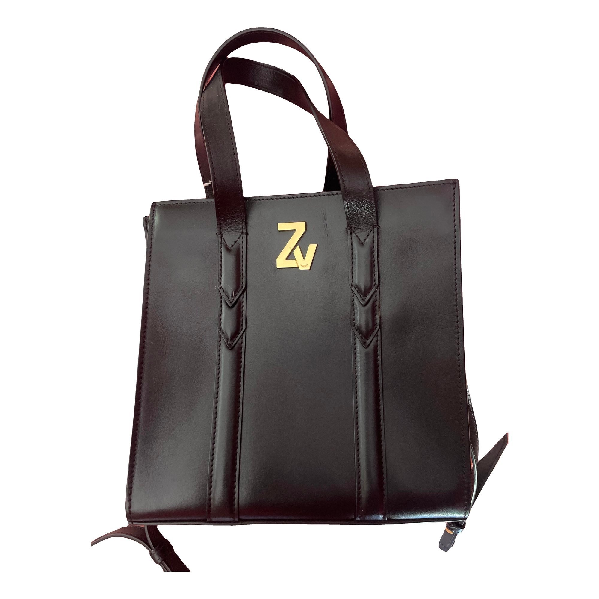 Leather crossbody bag