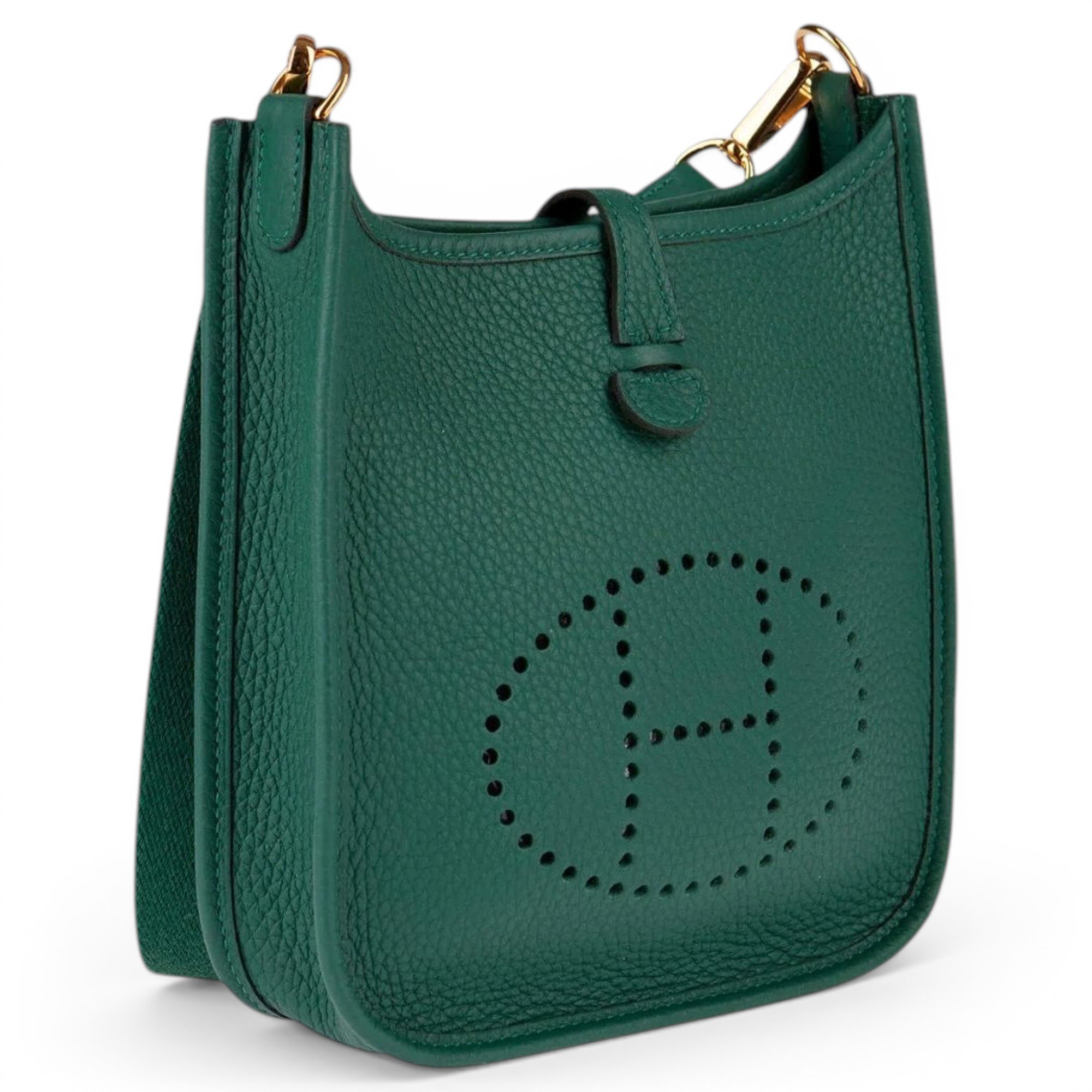 Mini Evelyne leather handbag