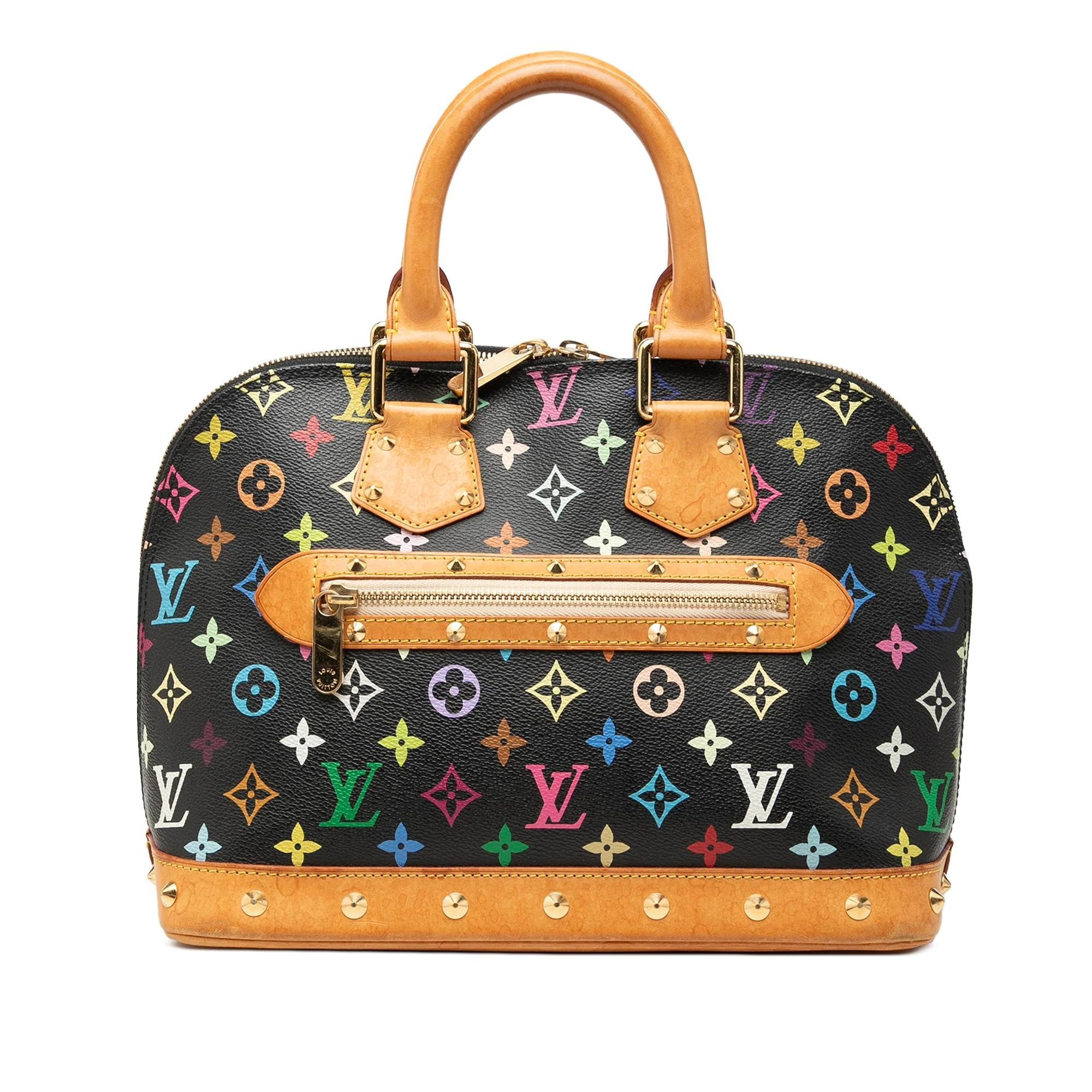 Alma leather handbag