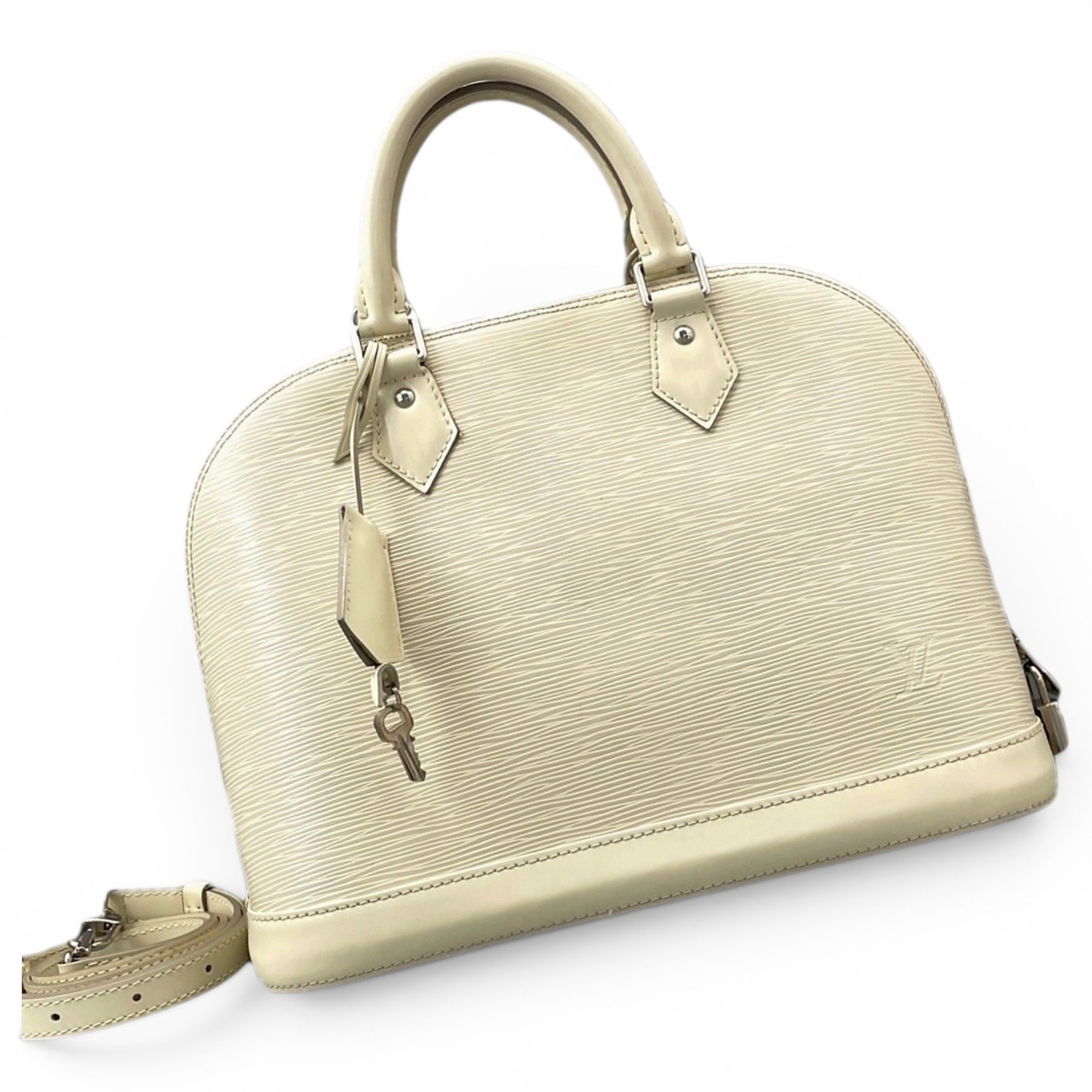 Alma leather handbag