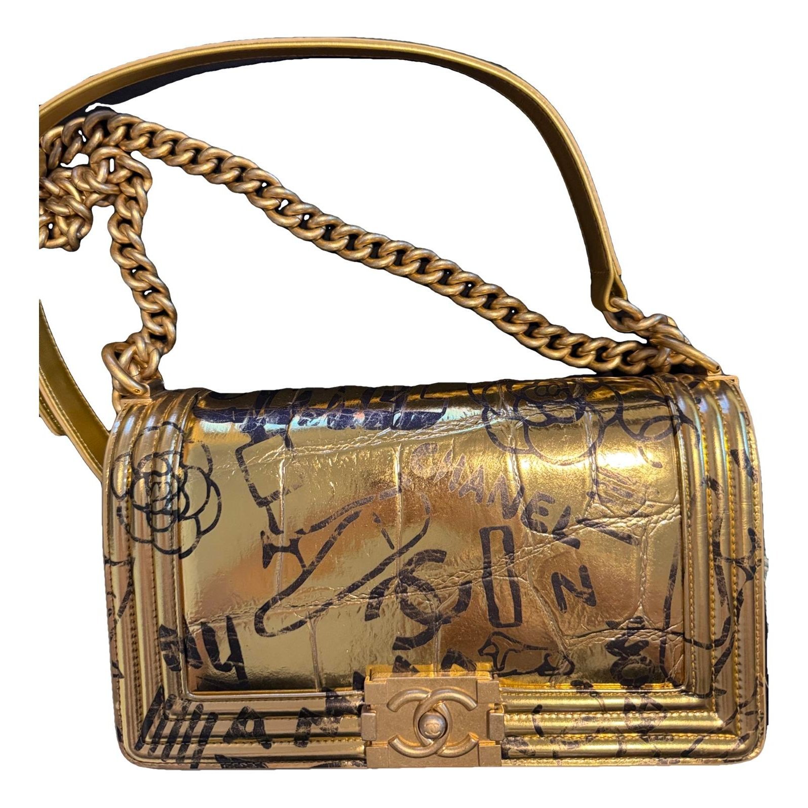 Boy leather handbag