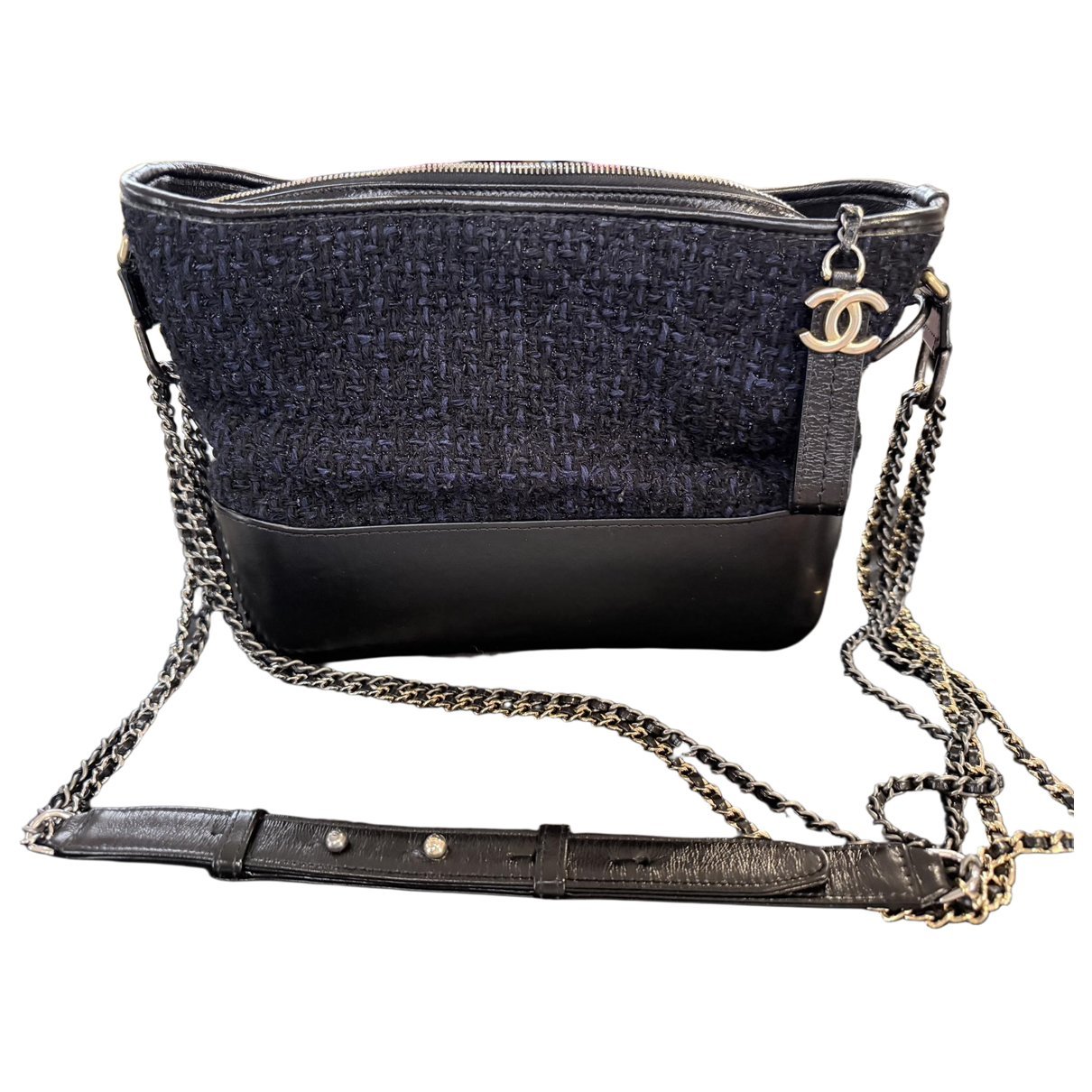 Gabrielle tweed handbag