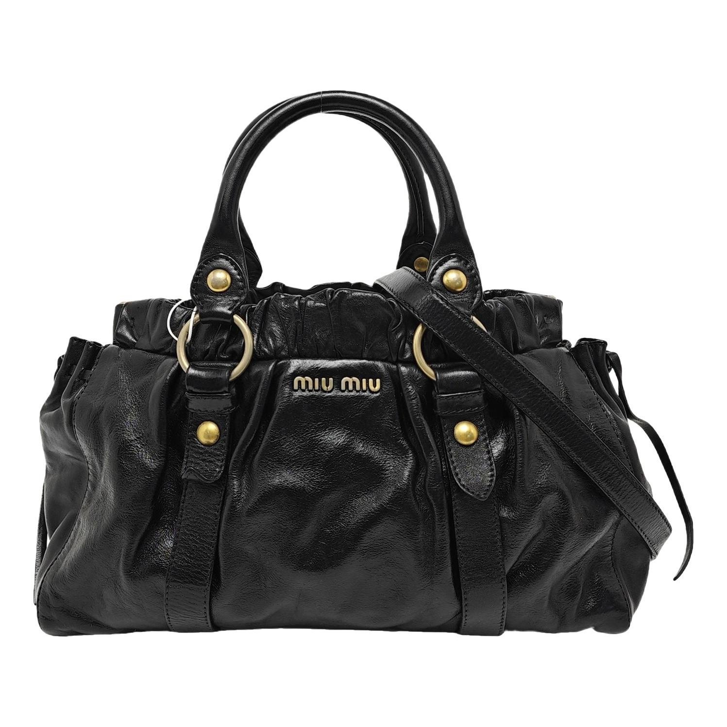 Leather handbag
