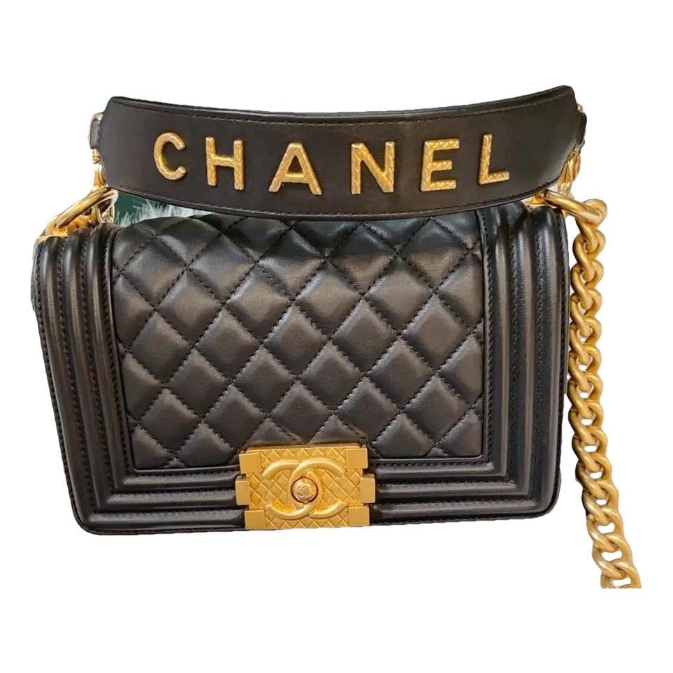 Boy leather crossbody bag