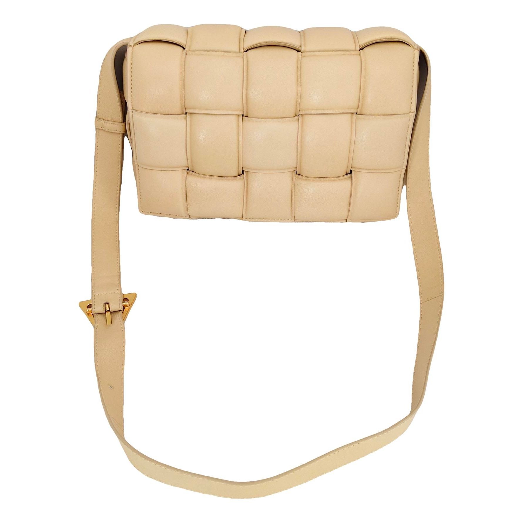 Cassette Padded leather handbag