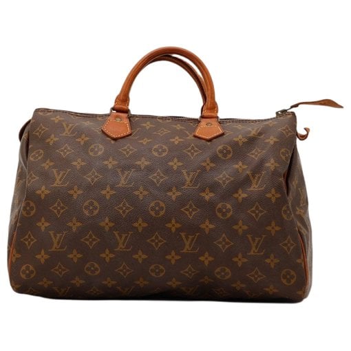 Speedy leather handbag