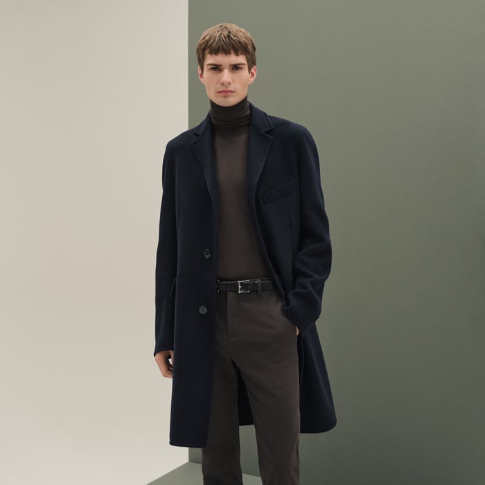Marine Liverpool Cashmere Coat