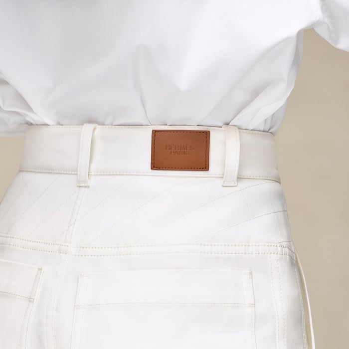 Blanc Naturel High-waisted Pants