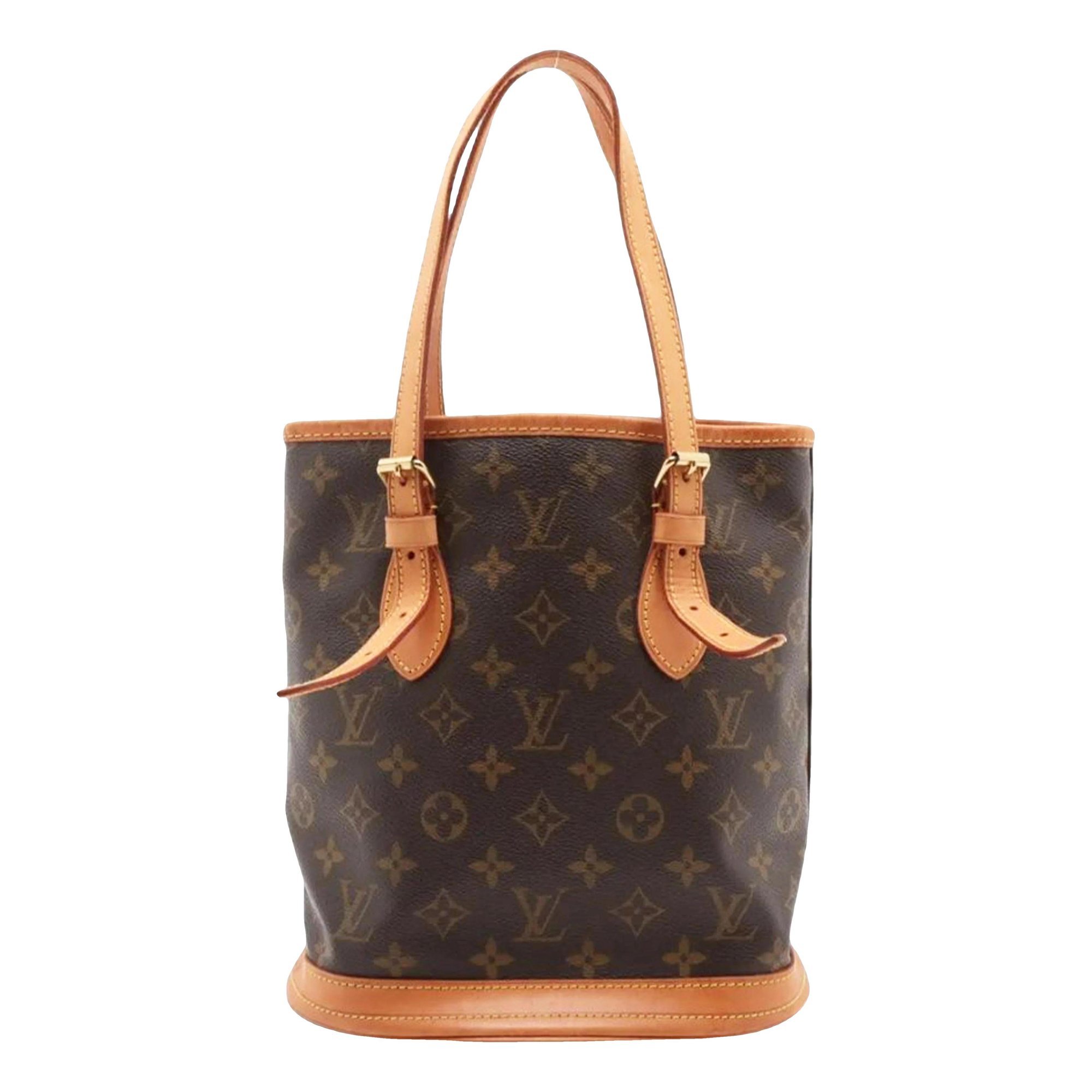 Bucket leather bag