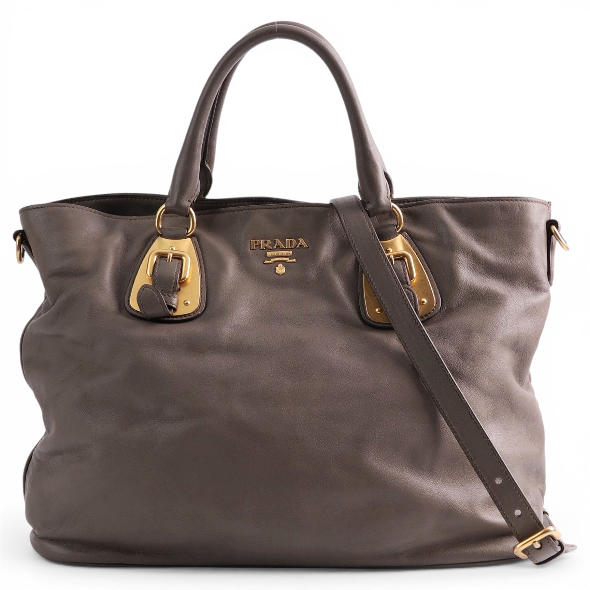 Leather handbag