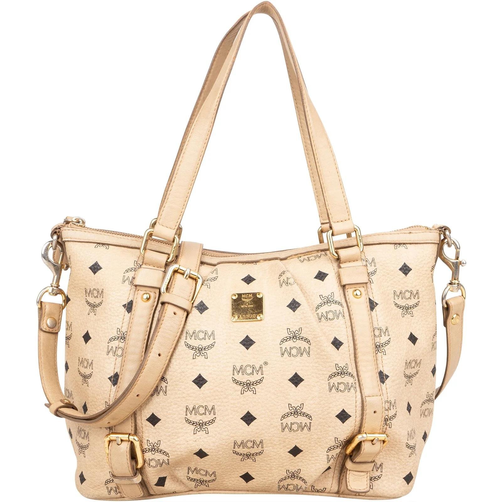 Boston leather tote