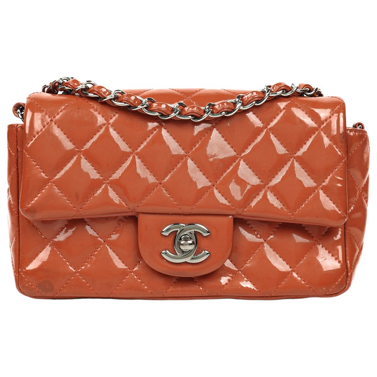 Timeless/Classique patent leather handbag