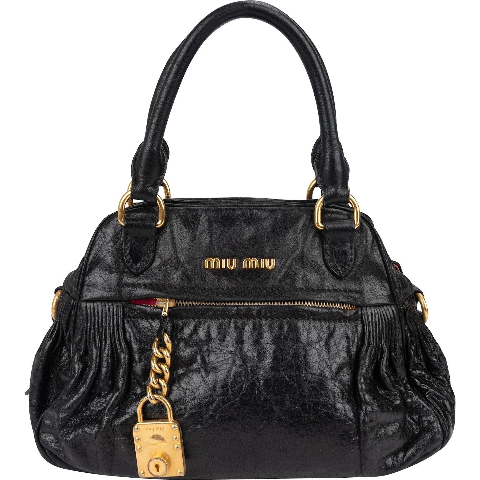Vitello leather handbag