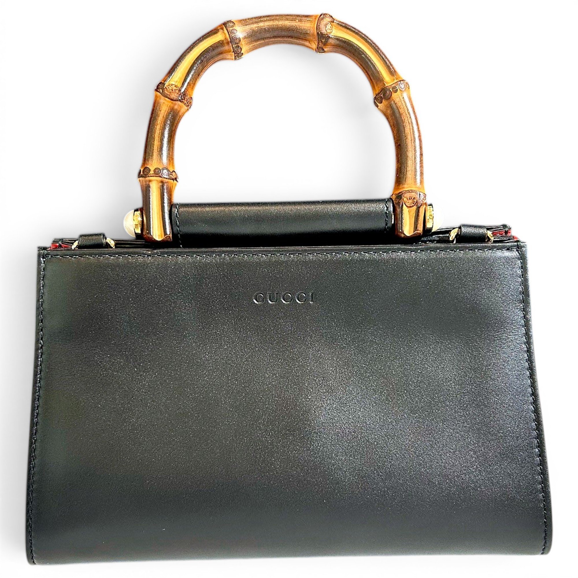 Nymphaea leather handbag
