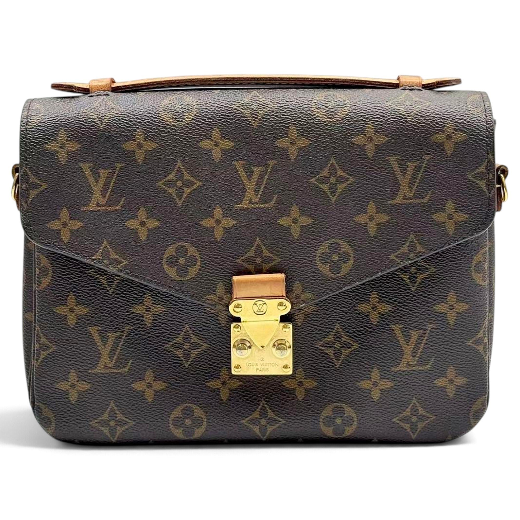 Metis leather handbag
