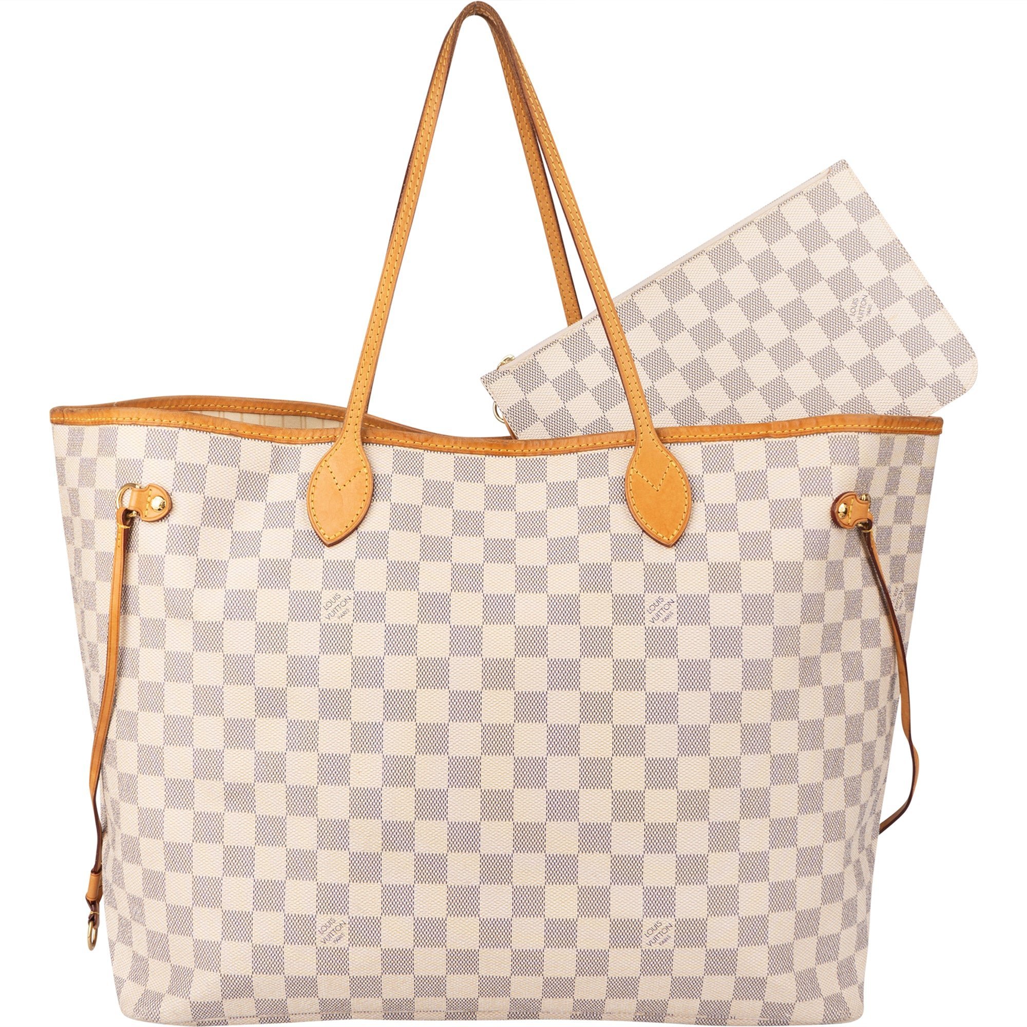 Neverfull leather bag