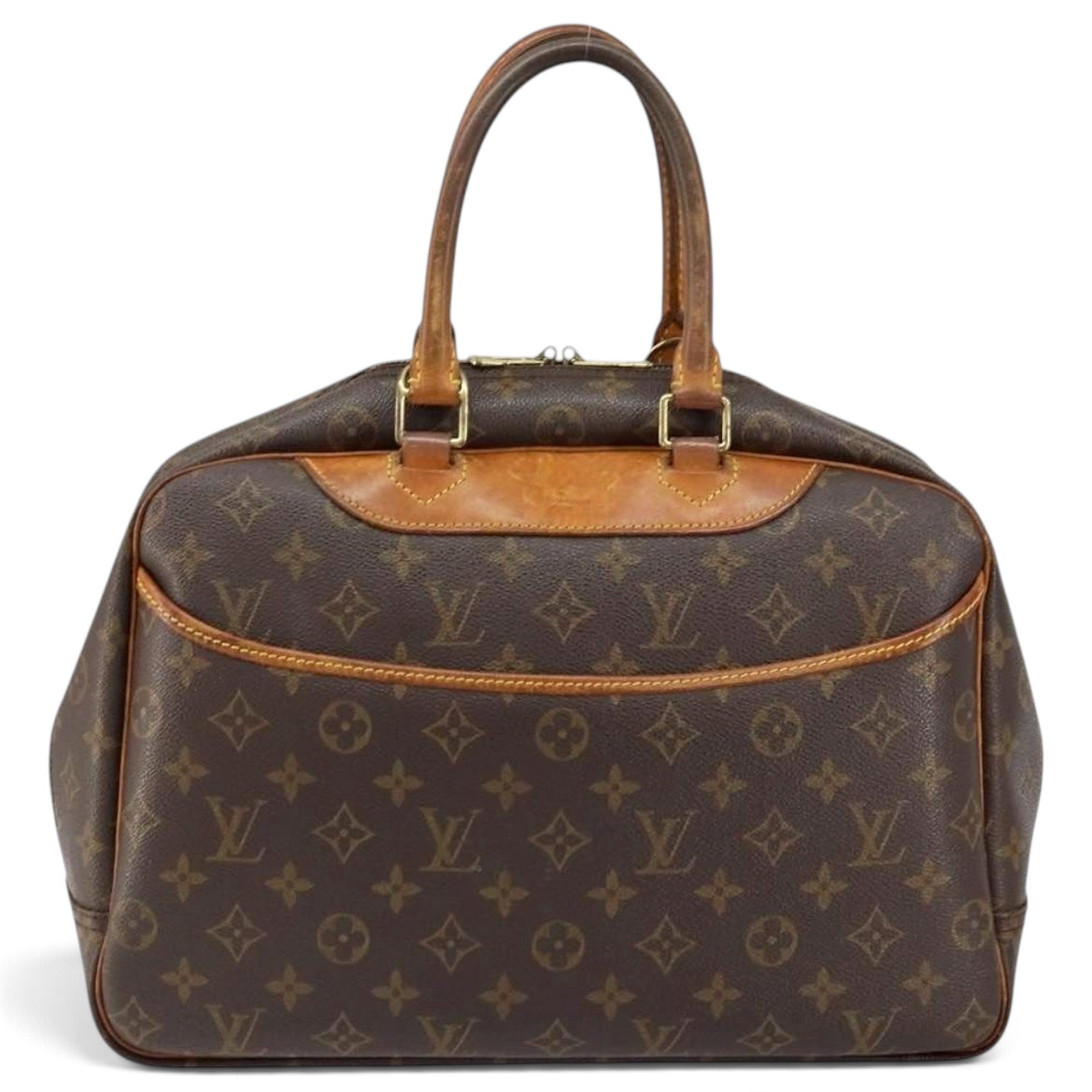 Deauville leather handbag
