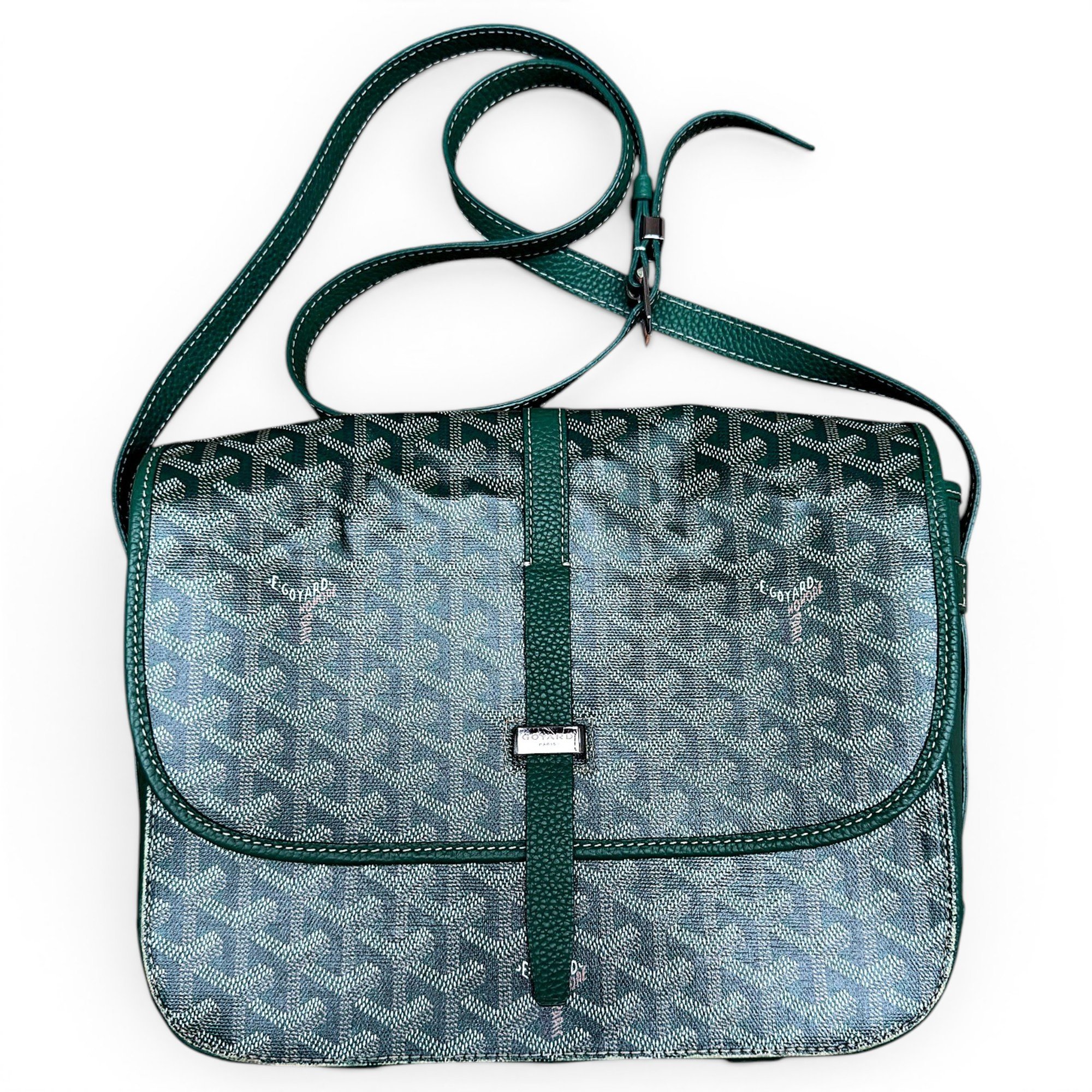 Belvedère leather crossbody bag