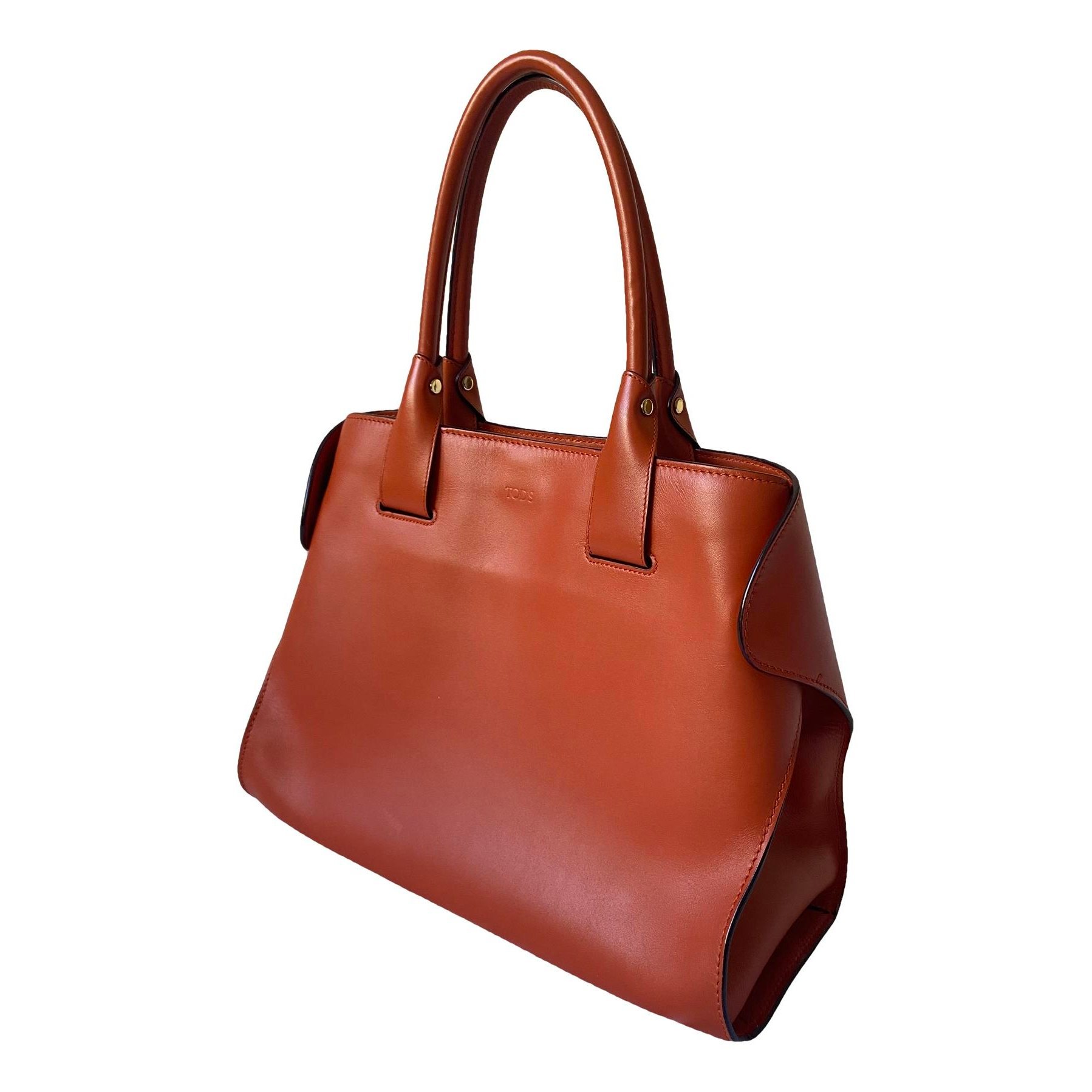 Leather tote