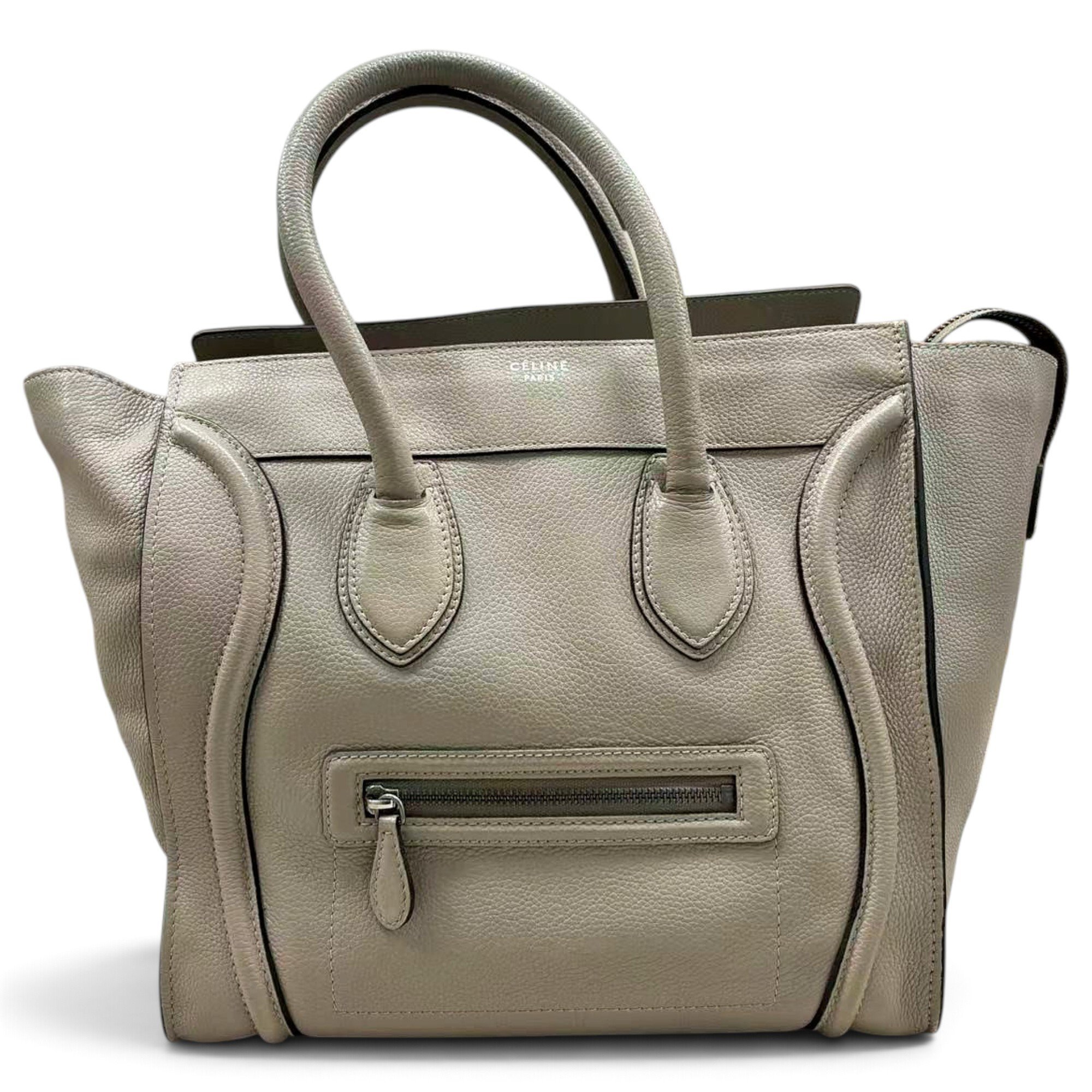 Luggage leather handbag