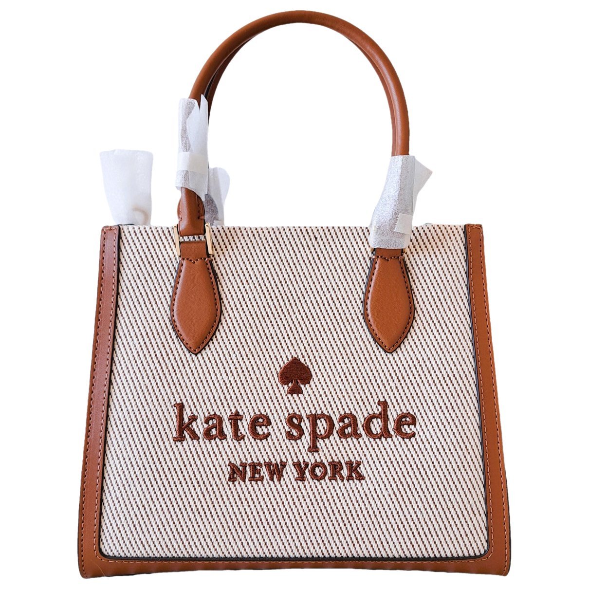 Leather tote