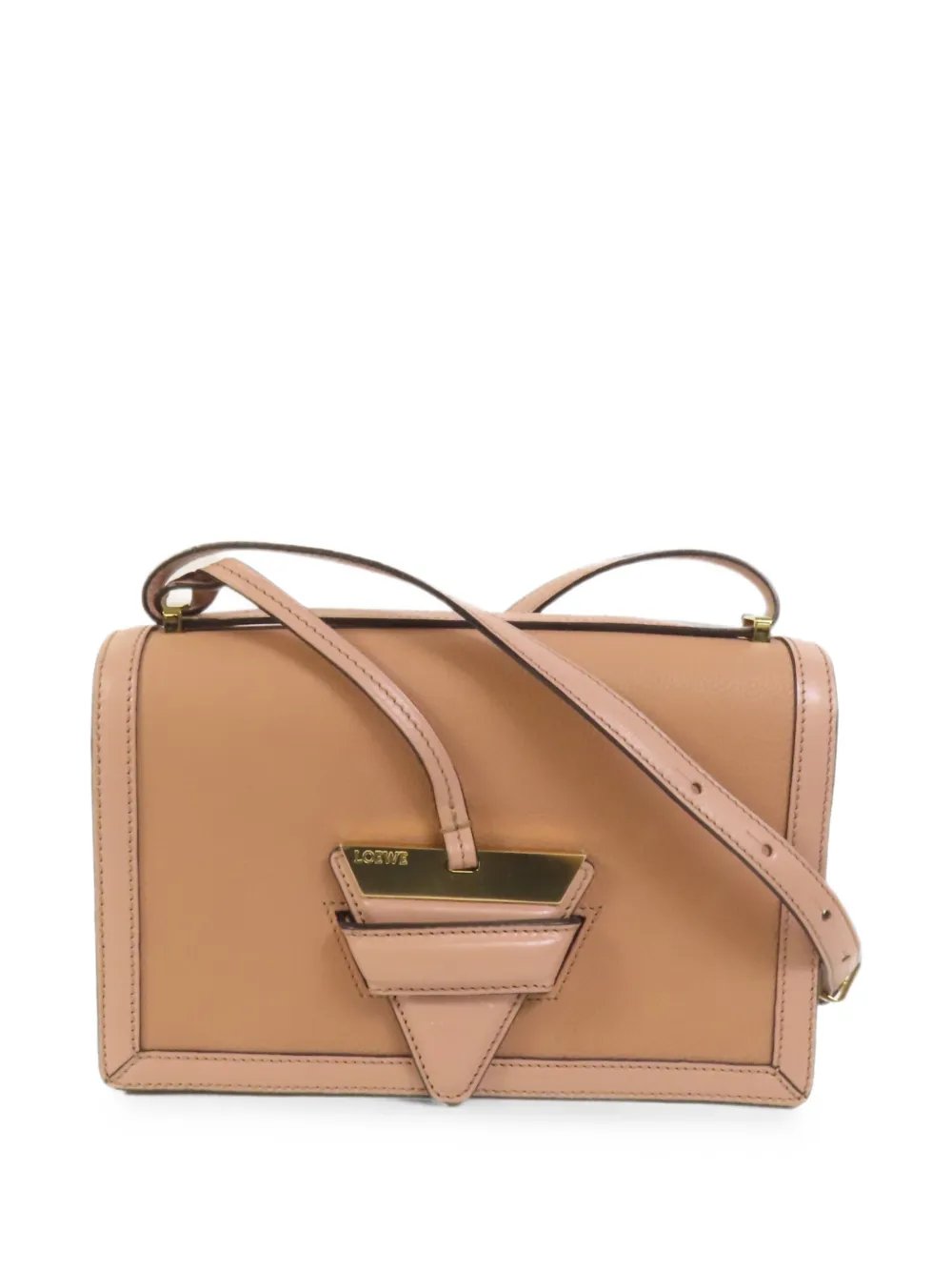 Barcelona leather shoulder bag