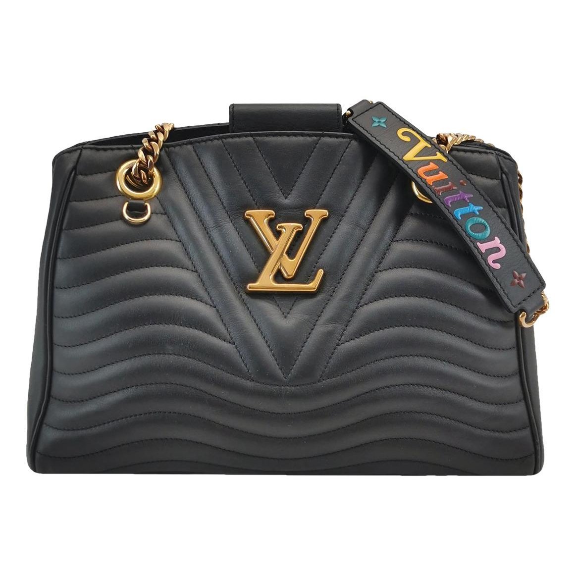 New Wave leather handbag