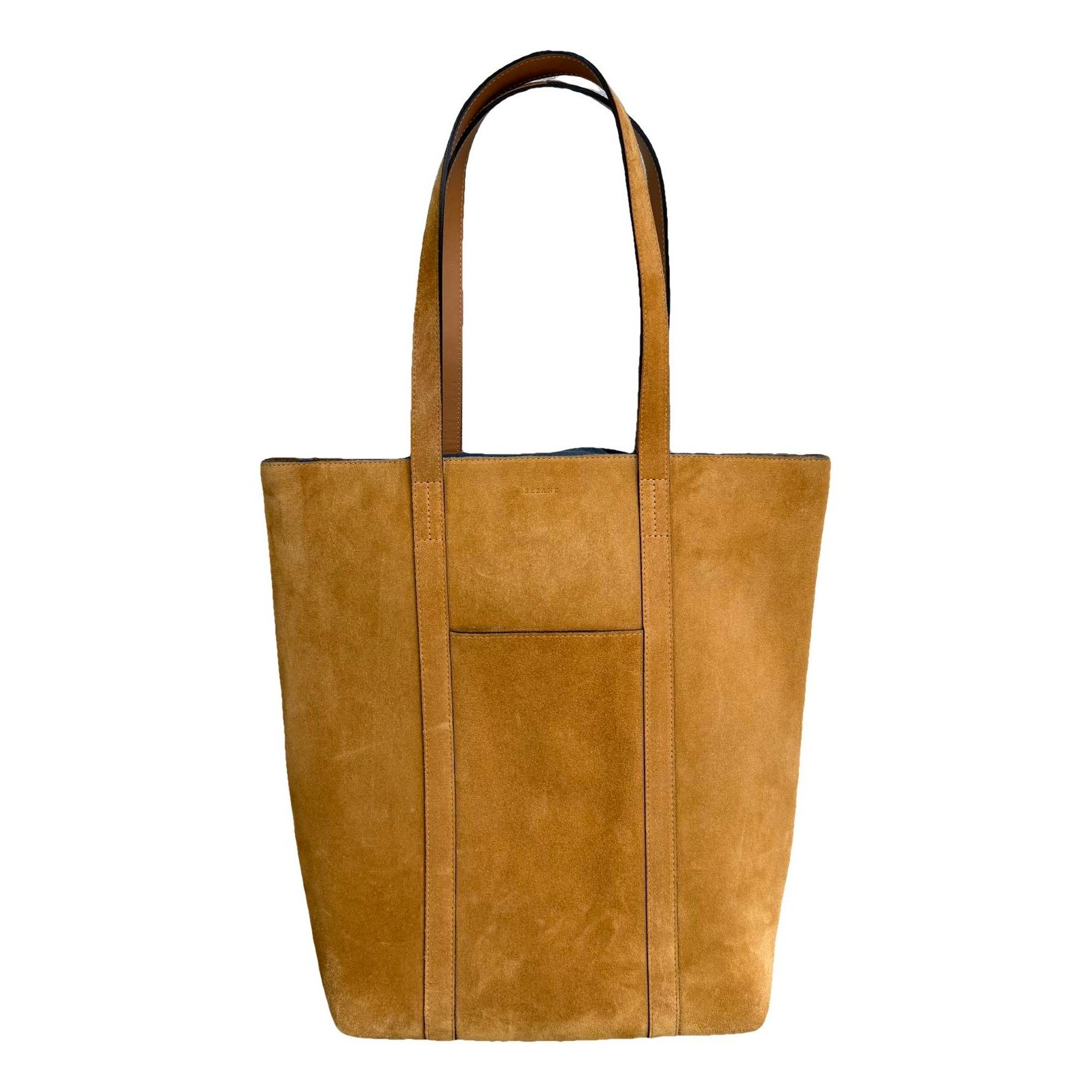 Leather tote
