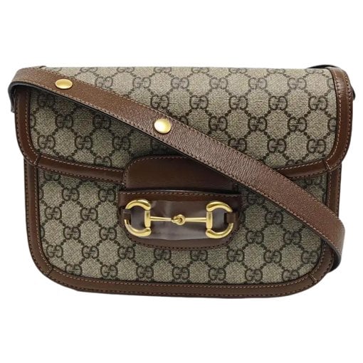 Handle Horsebit 1955 leather crossbody bag