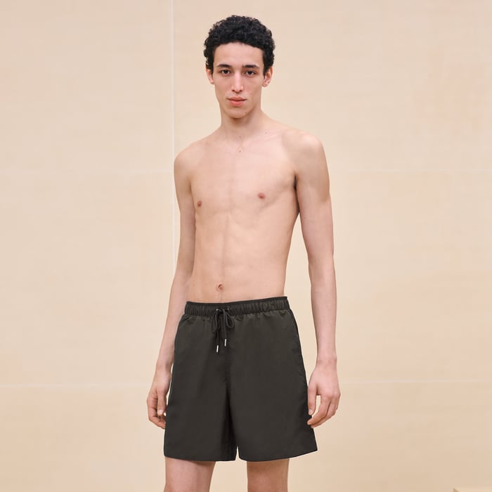 Kaki "H Fantome" Swim Trunks