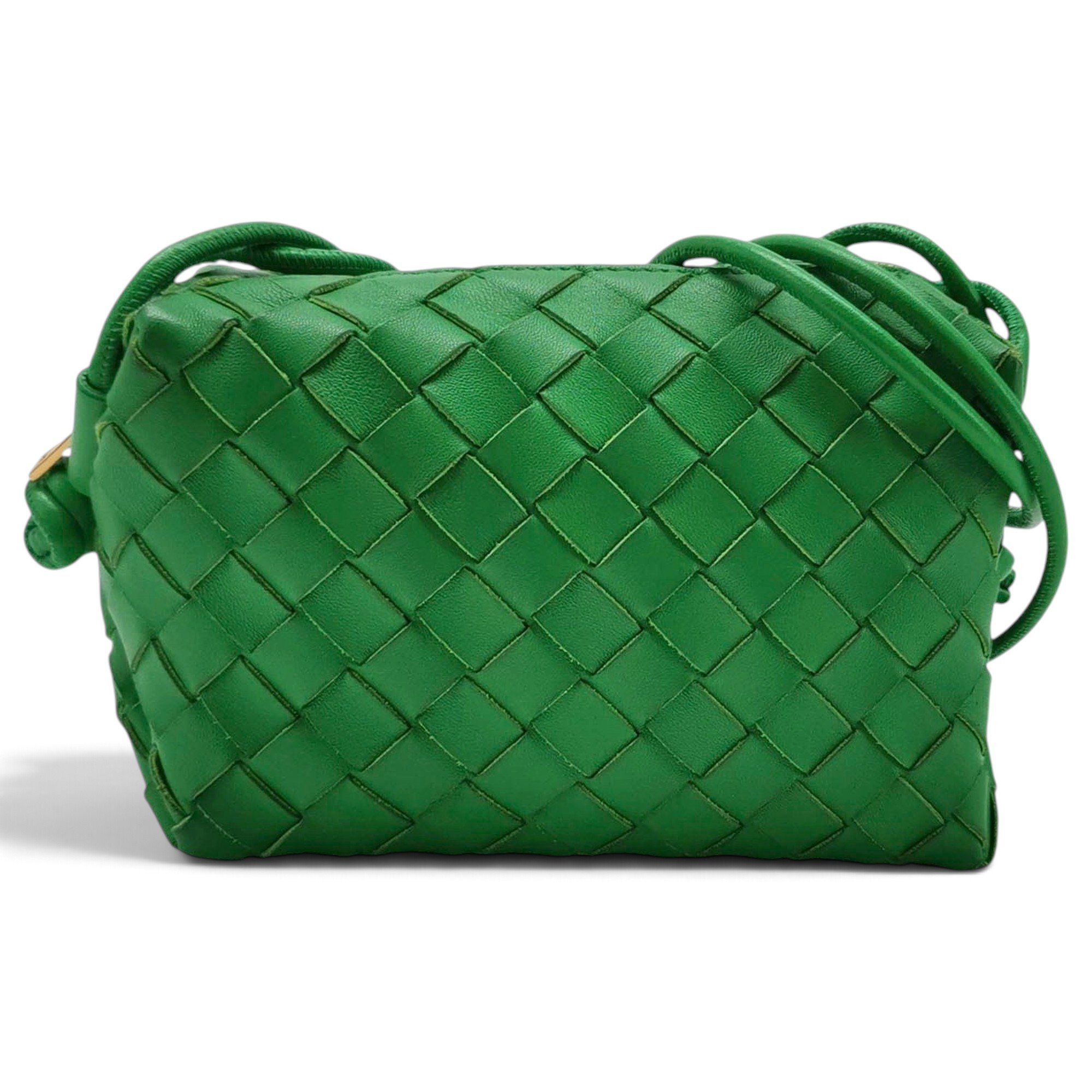 Loop leather crossbody bag