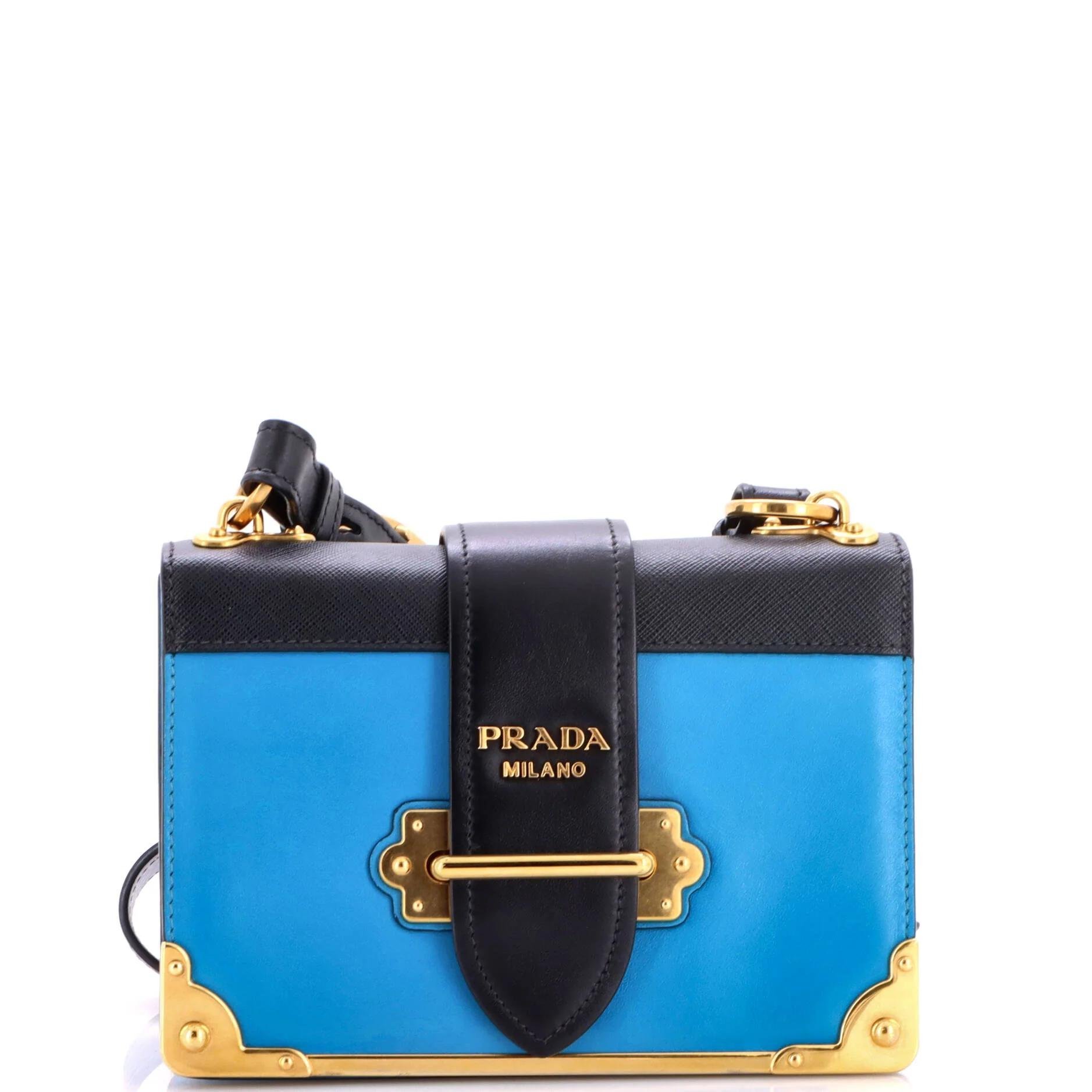 Cahier leather crossbody bag