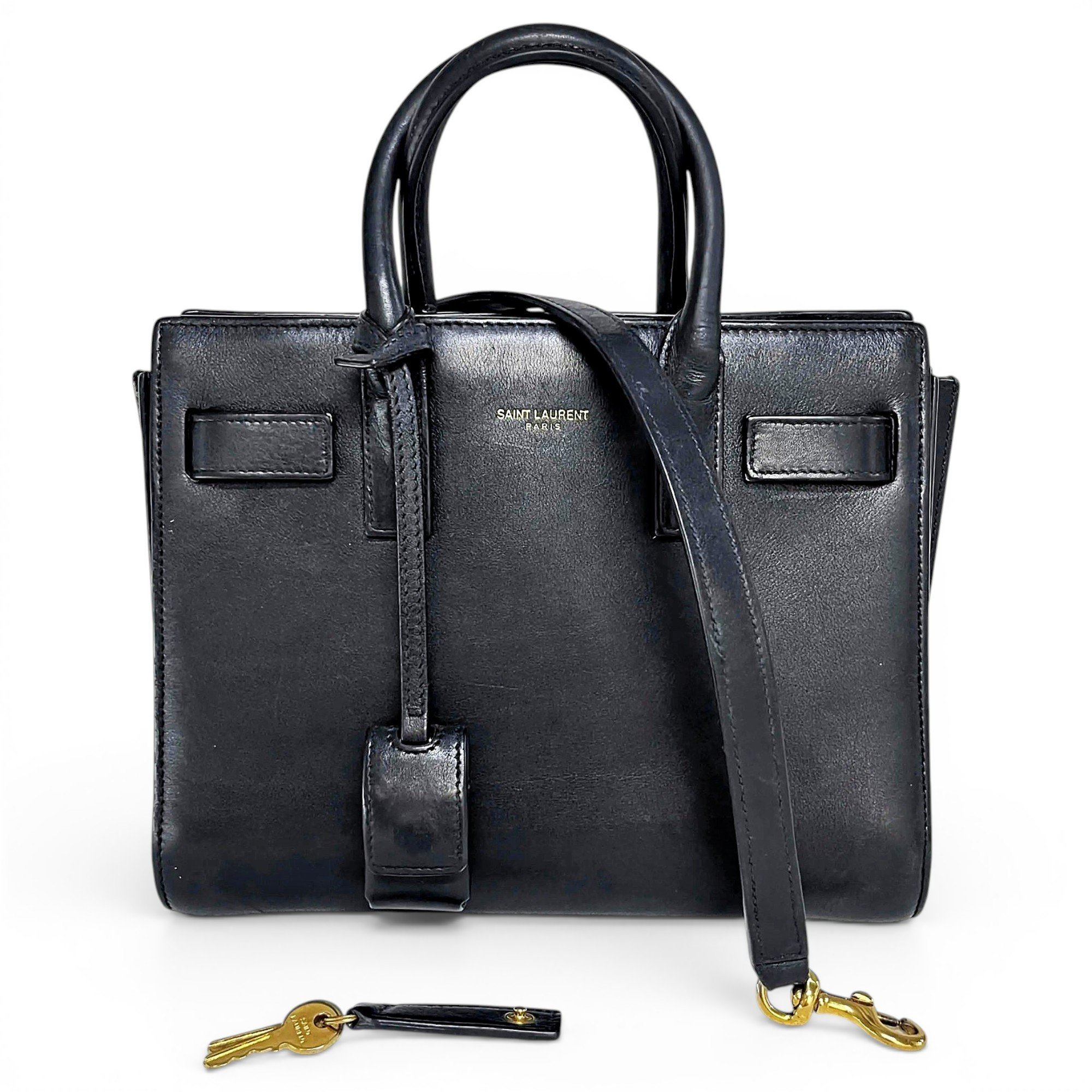 Sac de Jour leather handbag