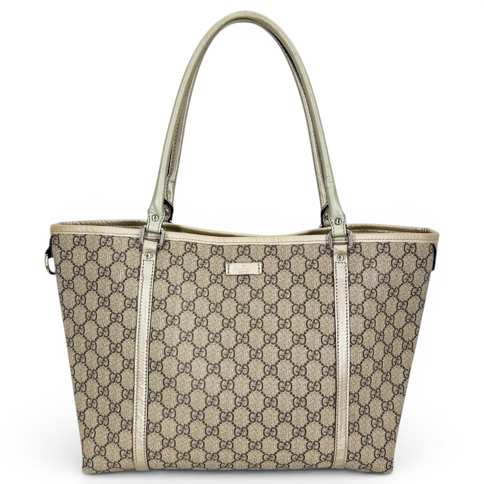 Joy leather tote