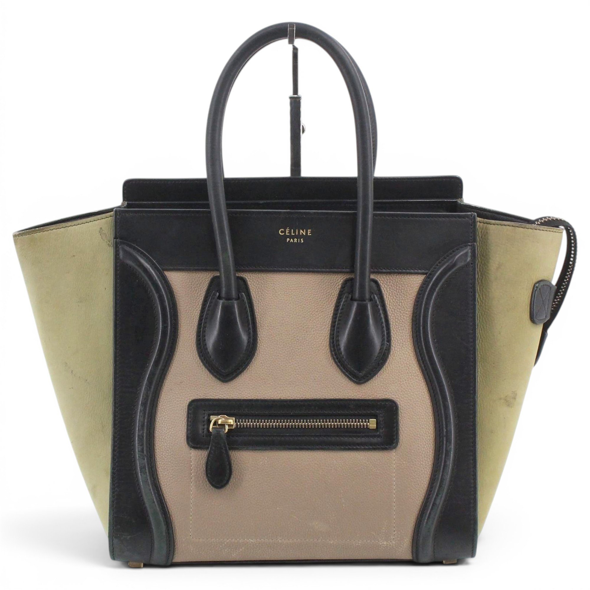 Luggage leather handbag