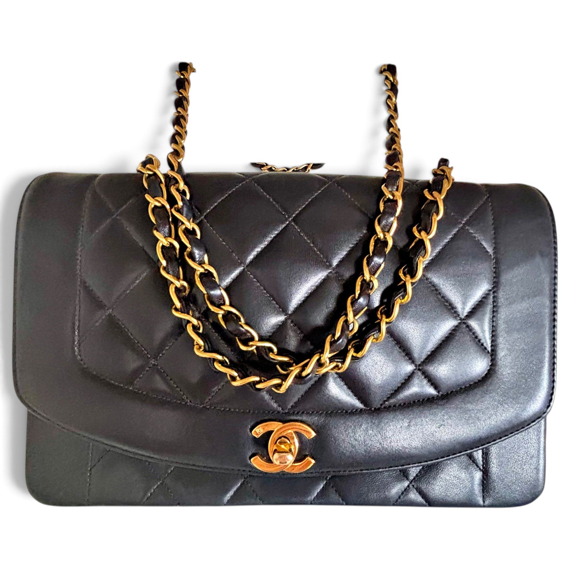 Diana leather handbag