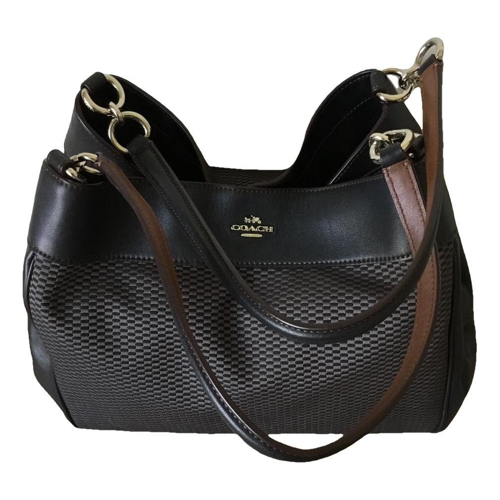 Leather handbag